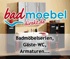 Elegante Badmöbelserien