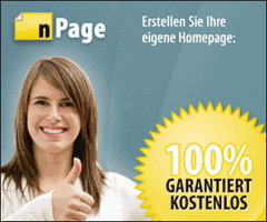 Bauen Sie jetzt Ihre eigene, kostenlose Homepage!